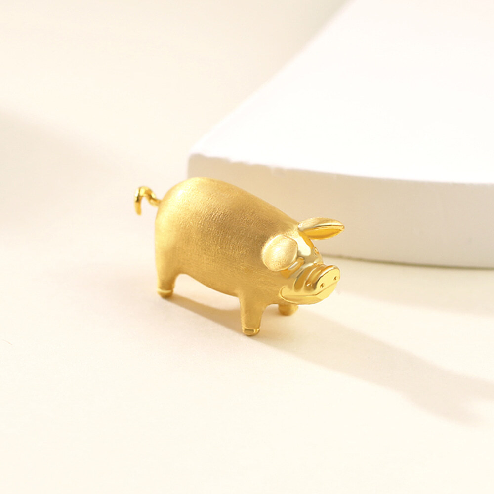 中空(ホロウ) 純金 猪 詳細 2
